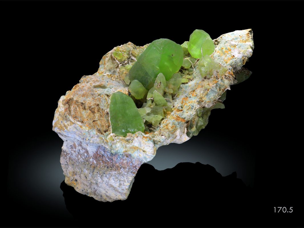 Peridot on Matrix Photo
