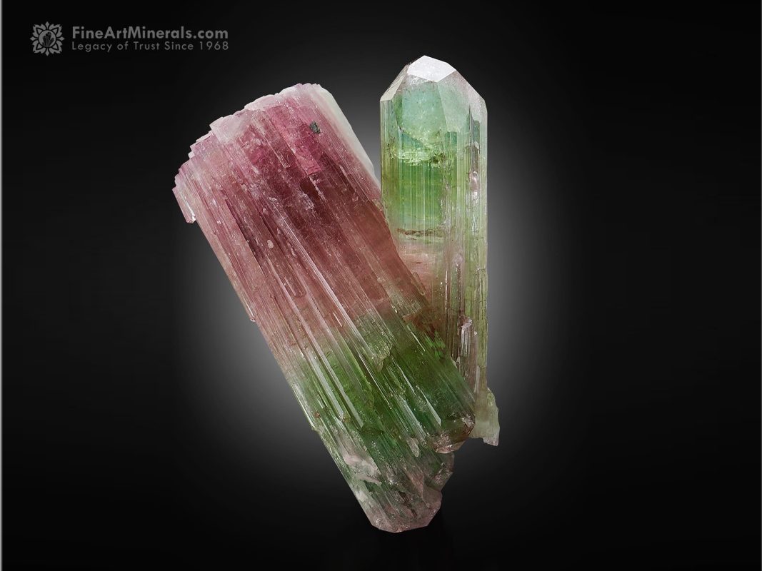 Parti-coloured Tourmaline from Afghanistan