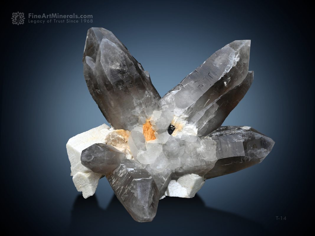 Star Quartz on Feldspar Matrix