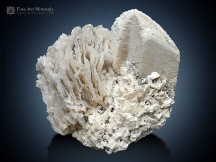 Calcite Flower with Feldspar from Skardu Pakistan