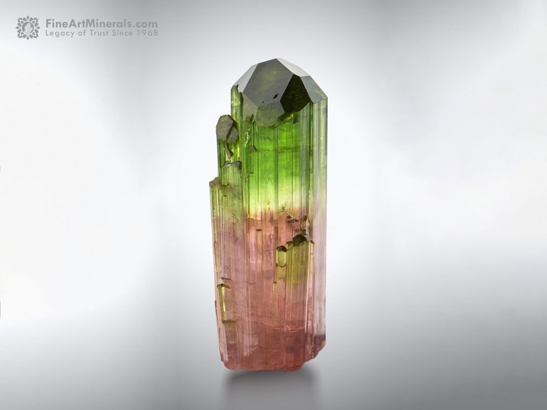 Bi Colour Tourmaline Crystal