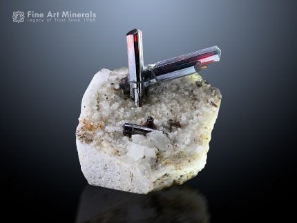 Rutile on Matrix from Zagi Pakistan