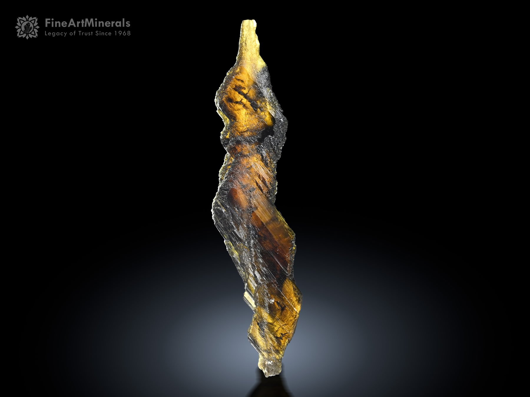 Faden Layer Inclusion Epidote from Baluchistan Pakistan