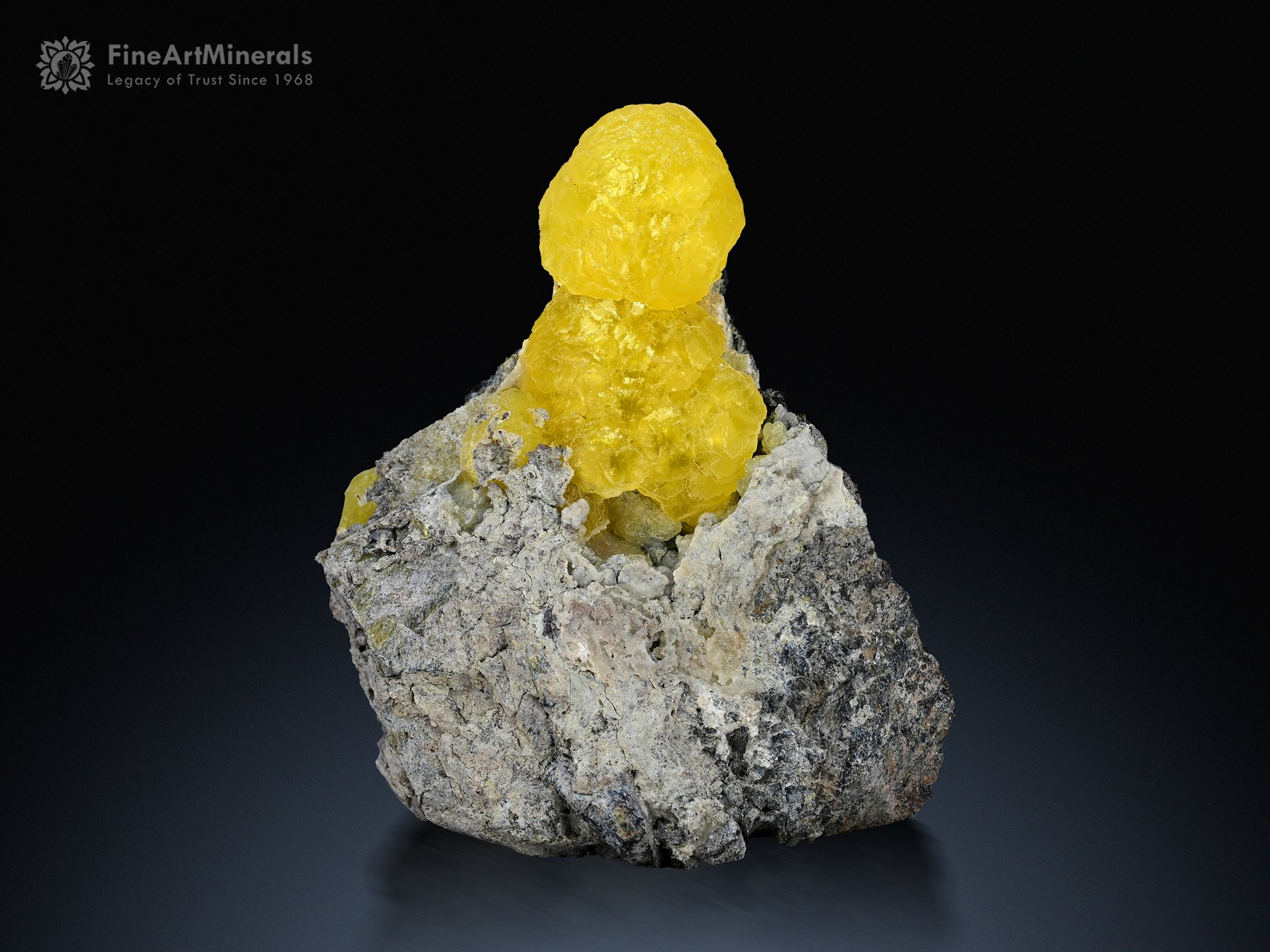 Brucite on Matrix from Baluchistan Pakistan
