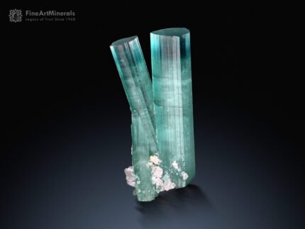 Sea Foam Tourmaline Cluster from Laghman Afghanistan