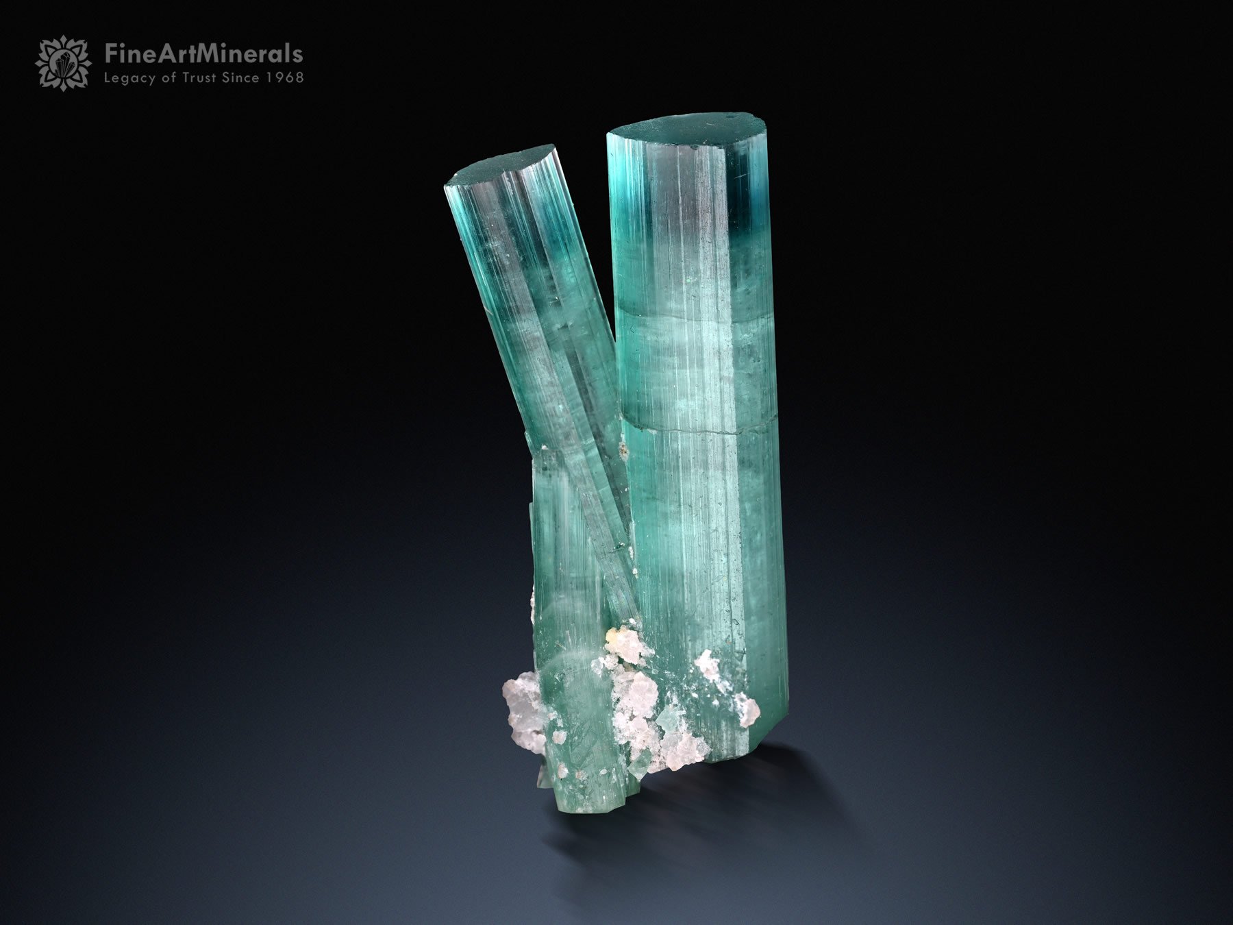 Sea Foam Tourmaline Cluster from Laghman Afghanistan