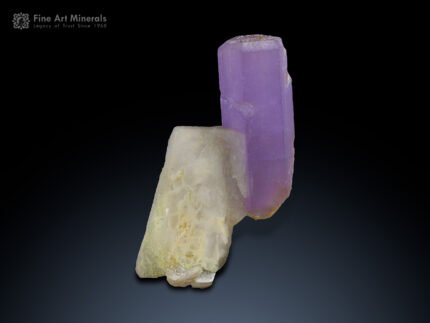 Purple Apatite With Albite from Nuristan Afghanistan