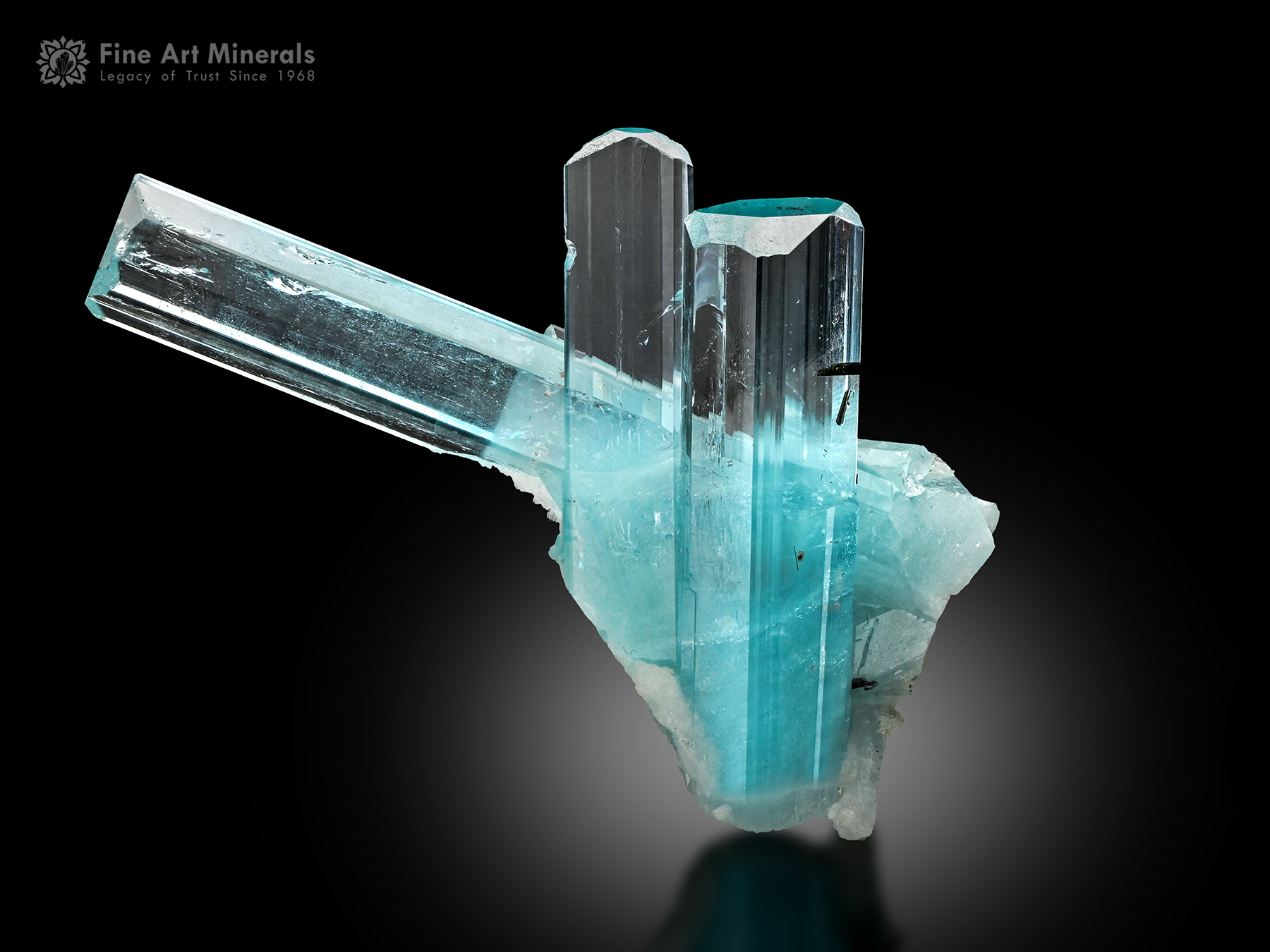 Aquamarine Crystal from Shigar Pakistan