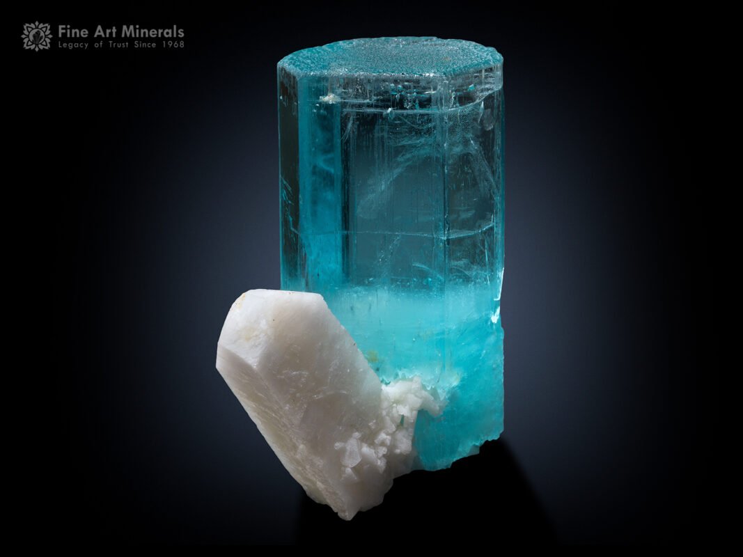Aquamarine with Feldspar from Pakistan