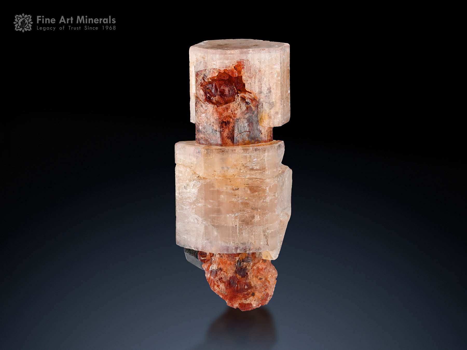 Apatite with Garnet and Schorl from Pakistan