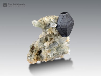 Anatase Crystal with Quartz from Pakistan