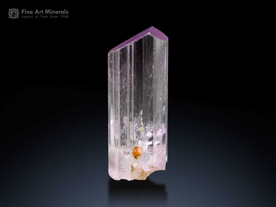 Kunzite with Microlite from Nuristan Afghanistan
