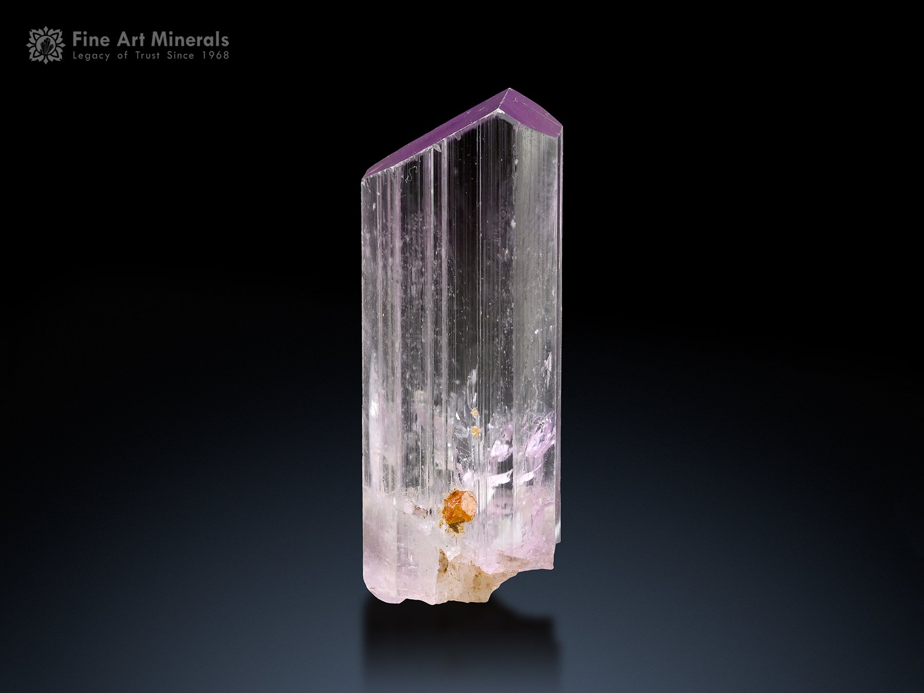 Kunzite with Microlite from Nuristan Afghanistan