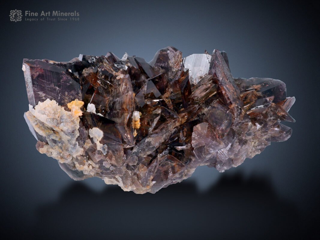 Axinite Cluster from Baluchistan Pakistan