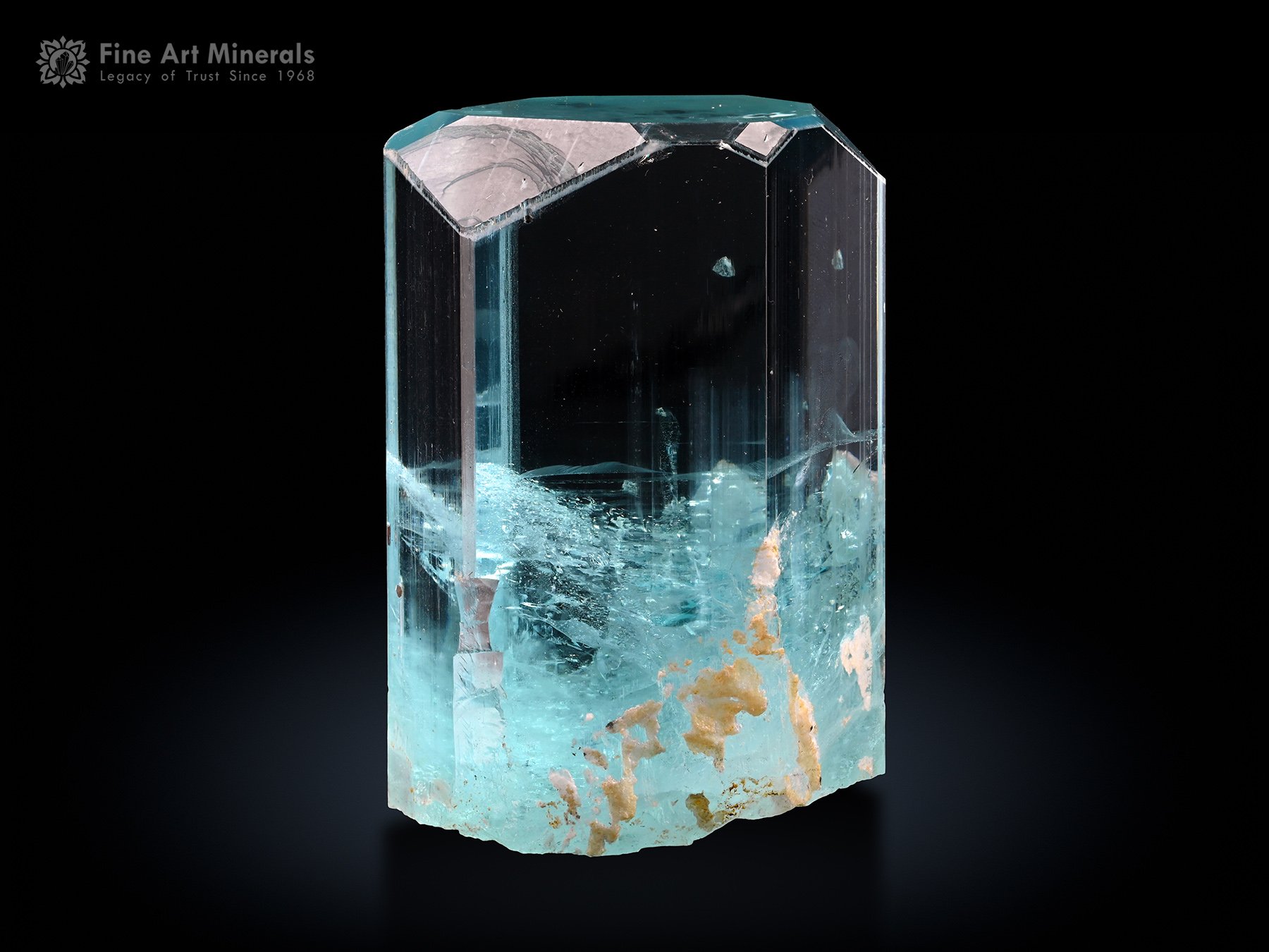Aquamarine Crystal from Shigar Valley Pakistan
