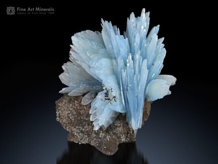 Barite on Matrix from Morocco