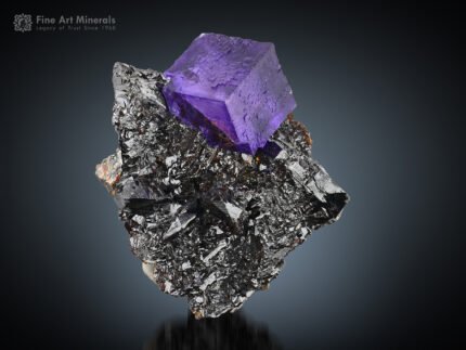 Fluorite on Sphalerite from USA