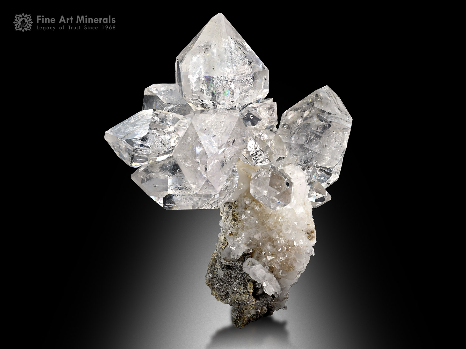 Quartz cluster from Skardu Pakistan