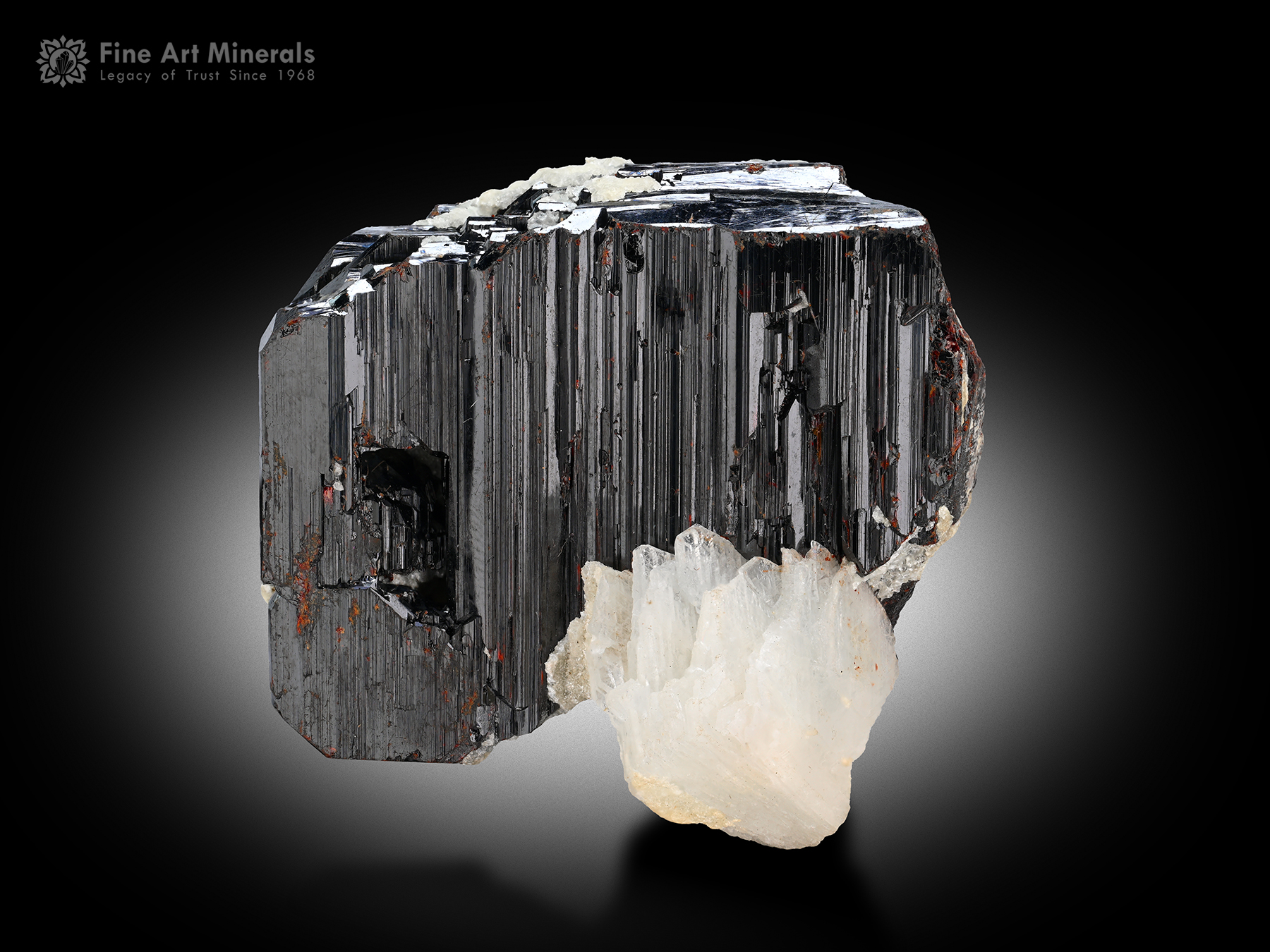 Tantalite-(Fe) with Albite from Pakistan