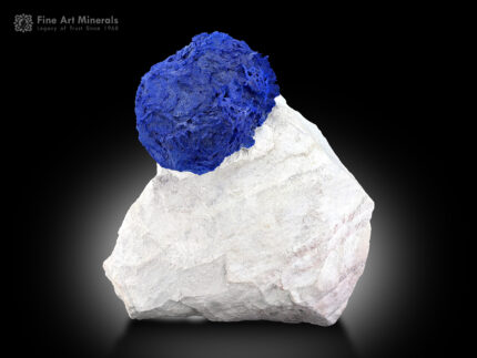 Azurite on Matrix from Australia