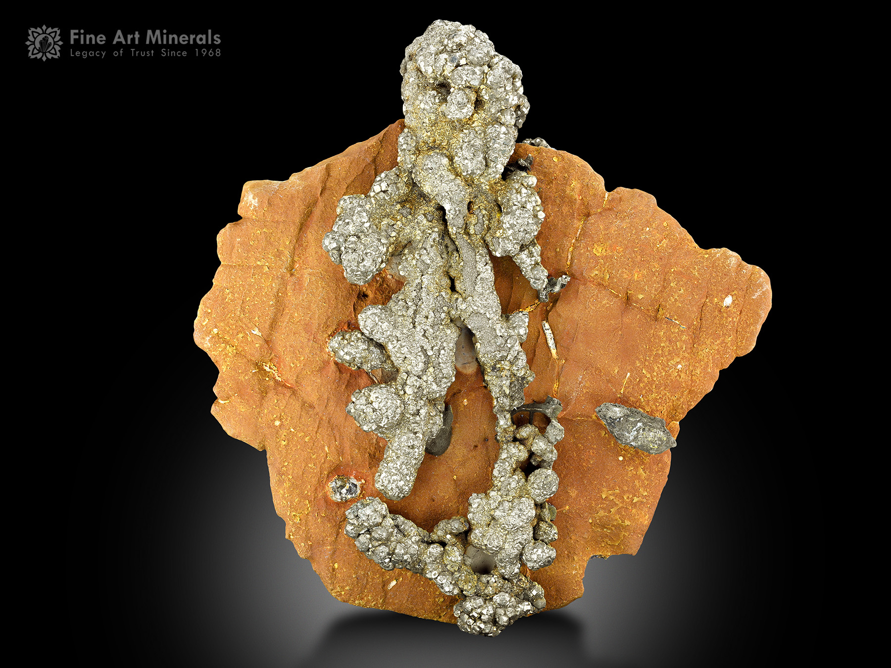 Pyrite on Matrix from Pakistan