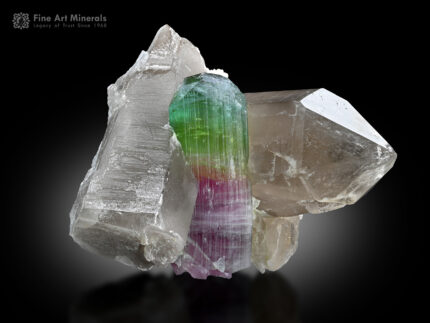 Tourmaline with Quartz from Afghanistan