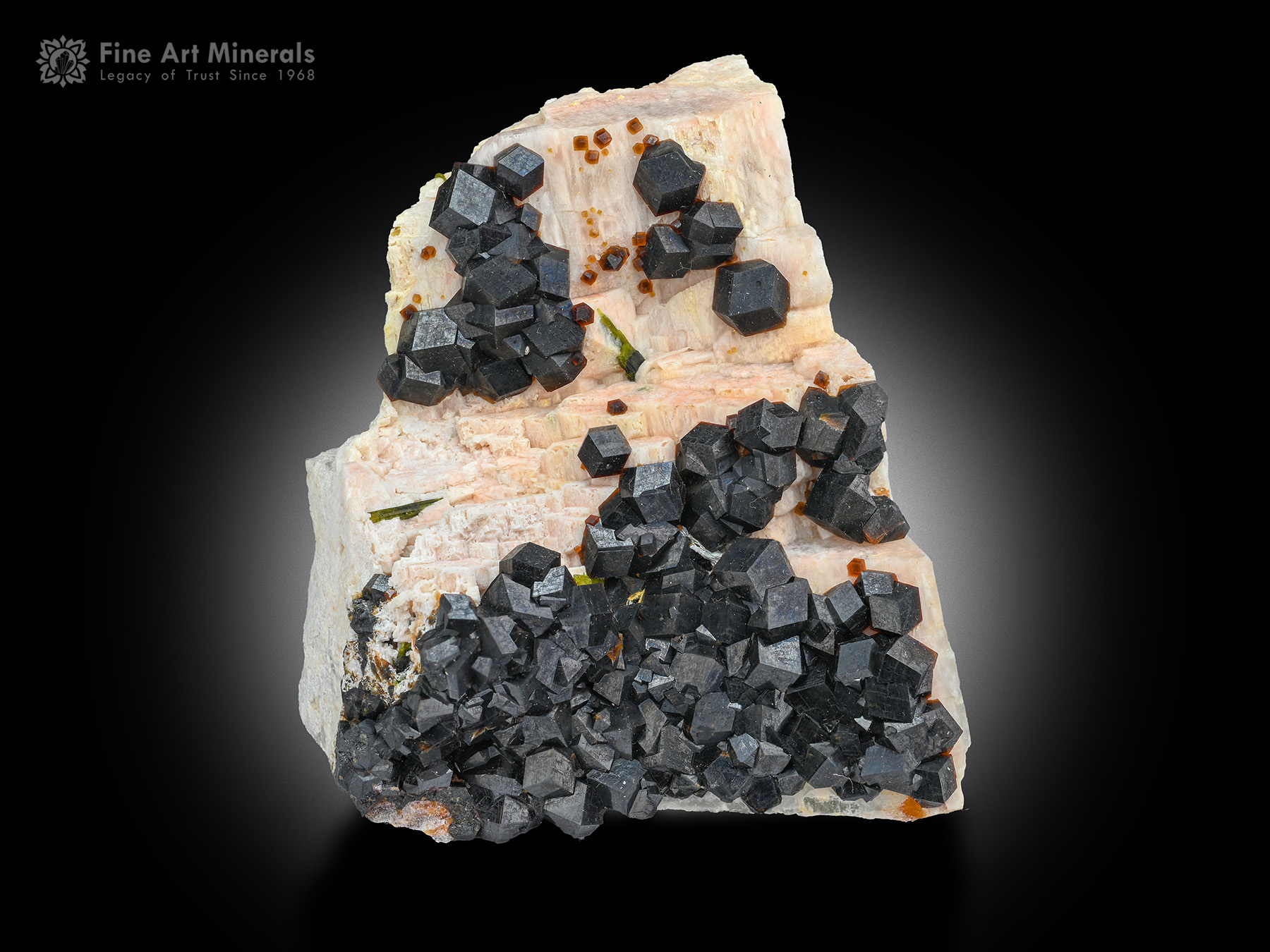 Andradite Garnet on Matrix from Pakistan