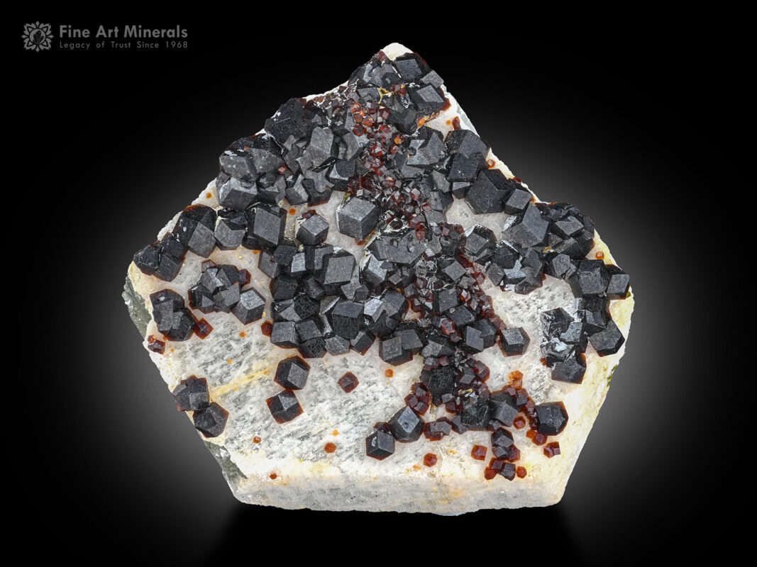 Andradite Garnet on Matrix from Pakistan