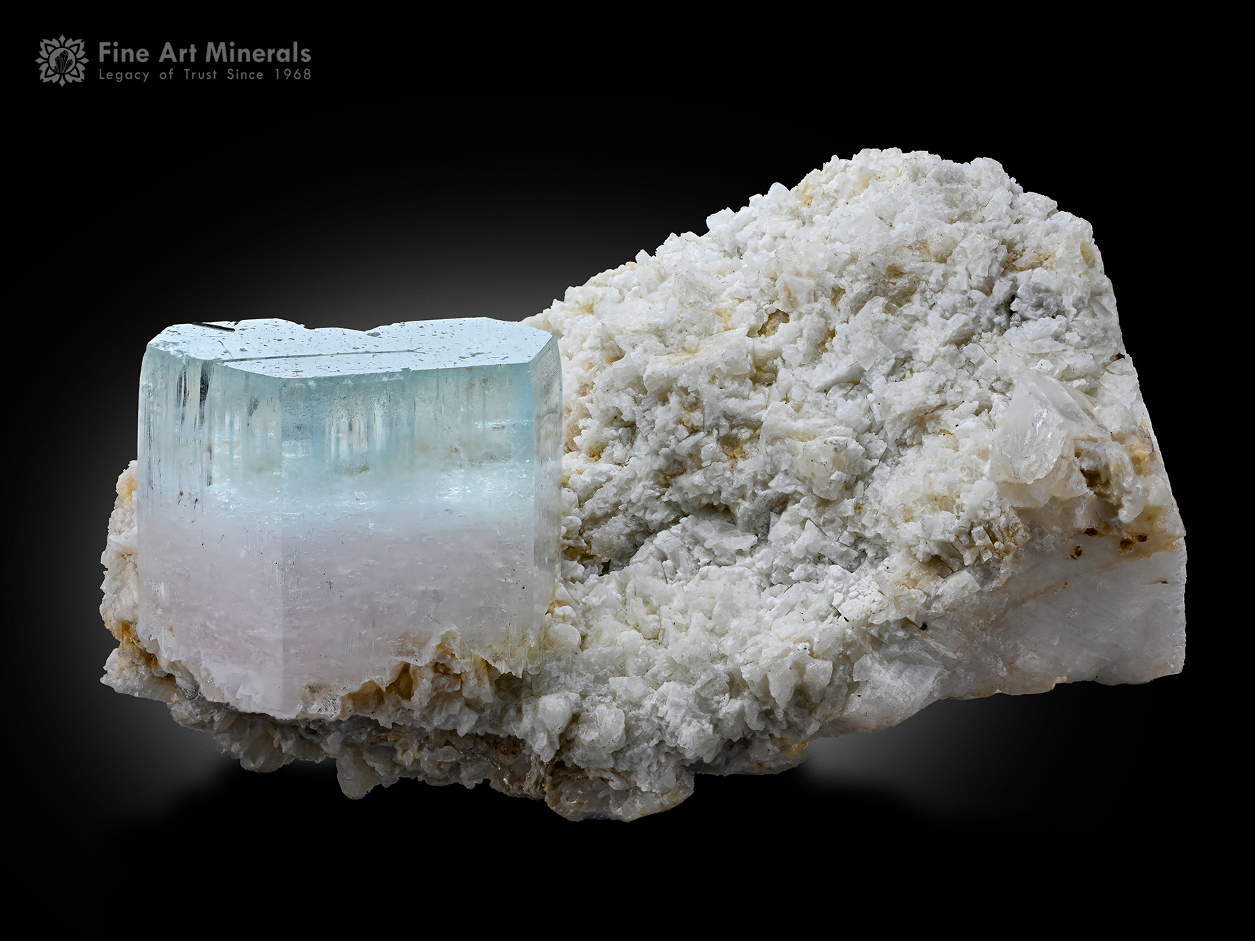 Beryl var. Aqua Morganite