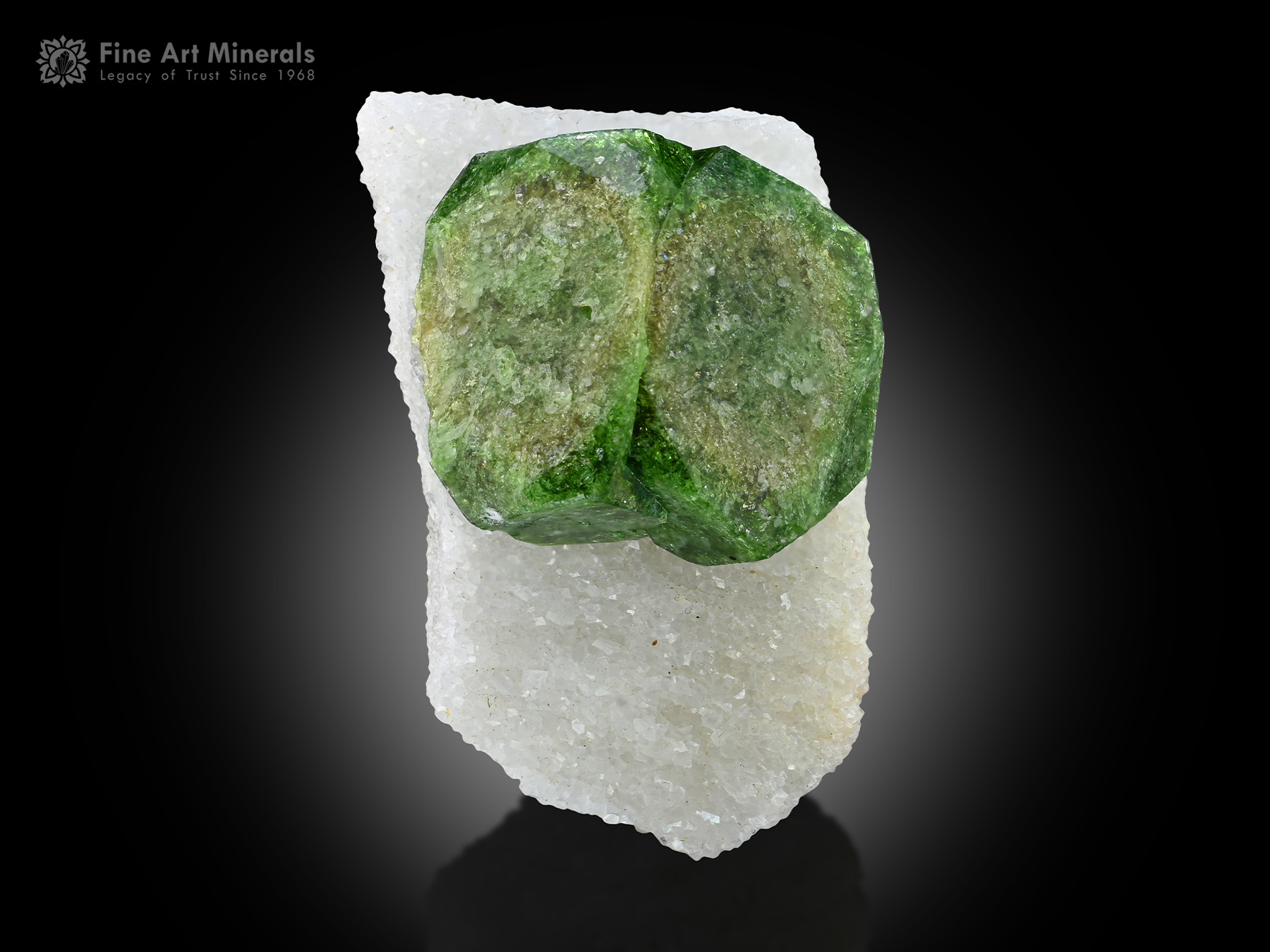 Chromium Dravite with Traces of Vanadium.