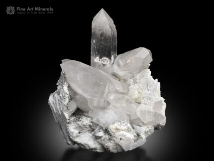 Quartz Cluster on Matrix