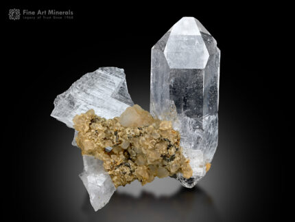 Quartz with Siderite and Calcite