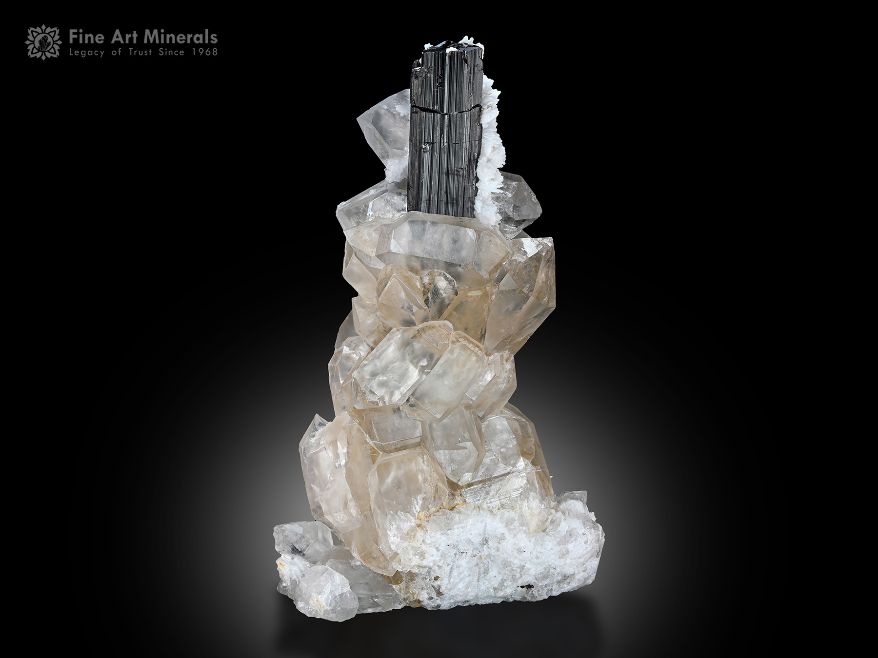 Schorl with Quartz from Pakistan