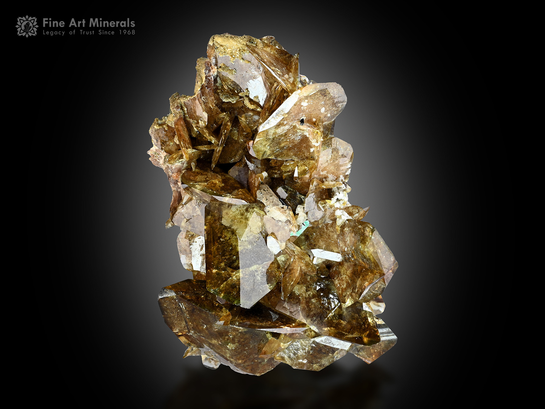 Titanite Cluster from Pakistan