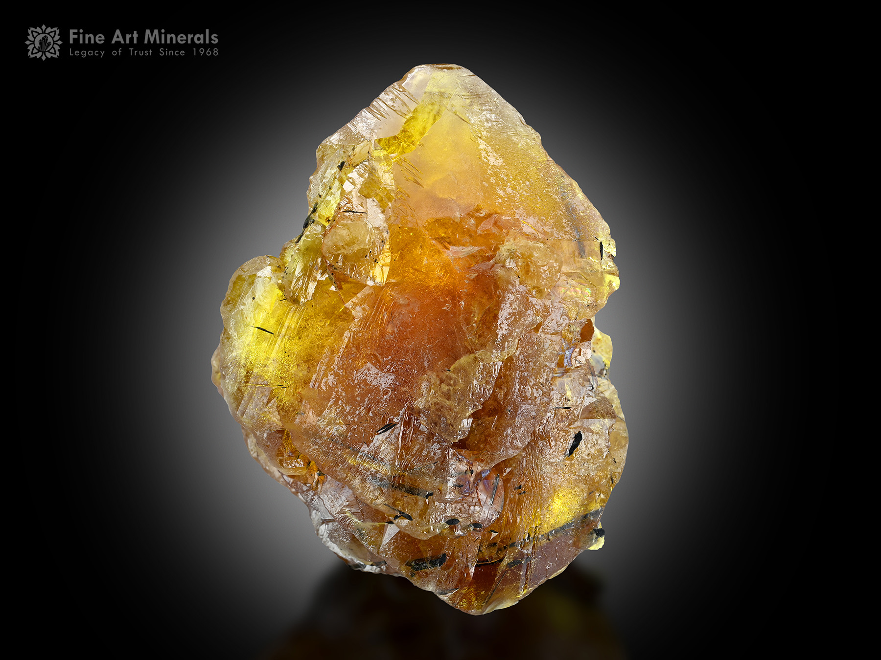 Titanite with Aegirine from Pakistan