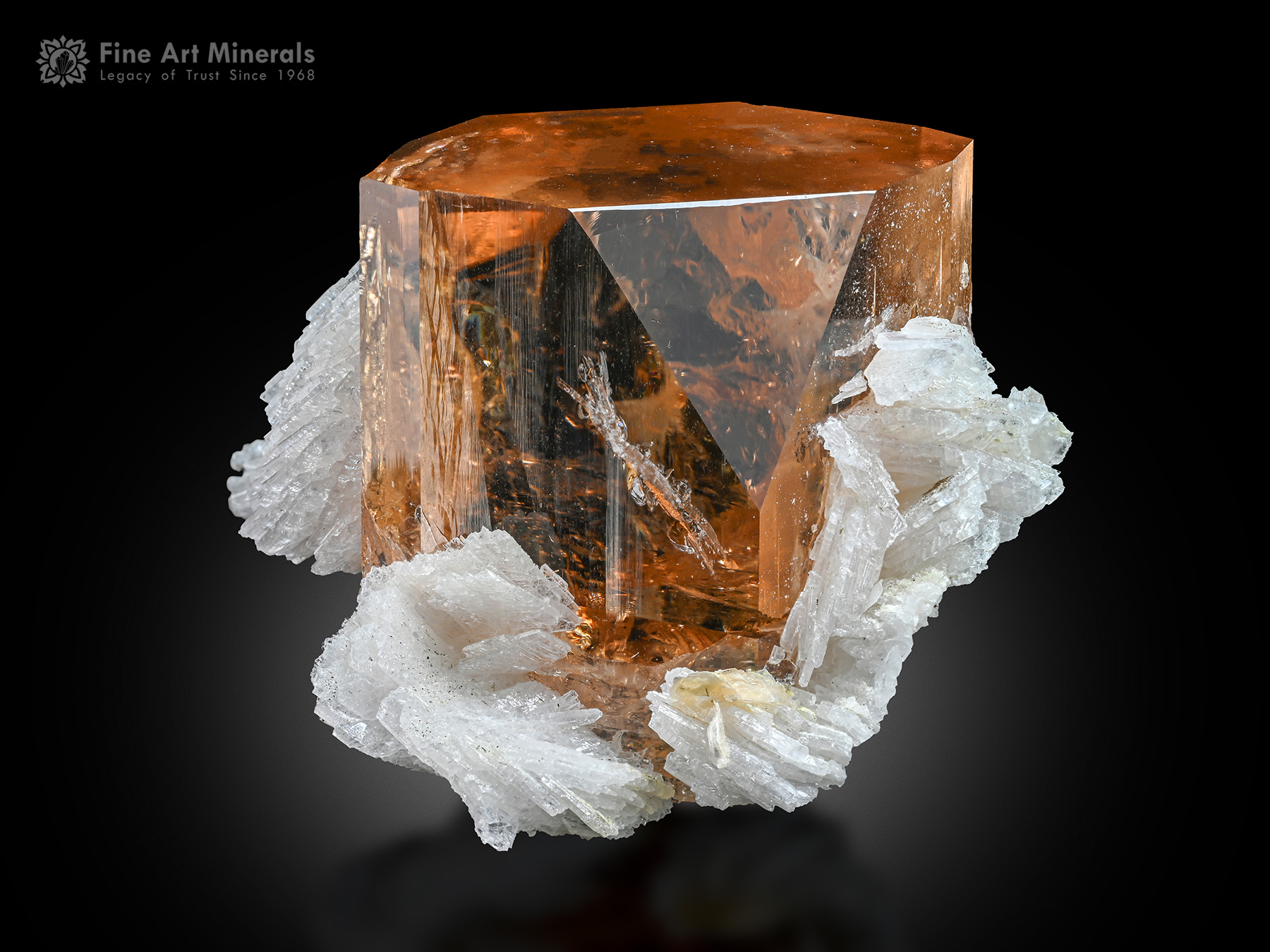 Topaz with Cleavelandite