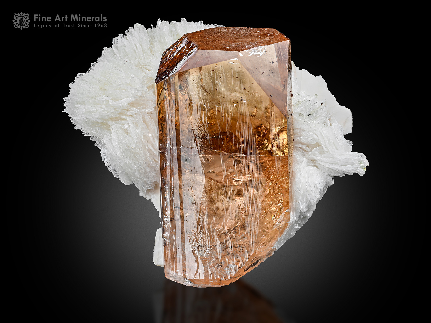 Topaz with Cleavelandite