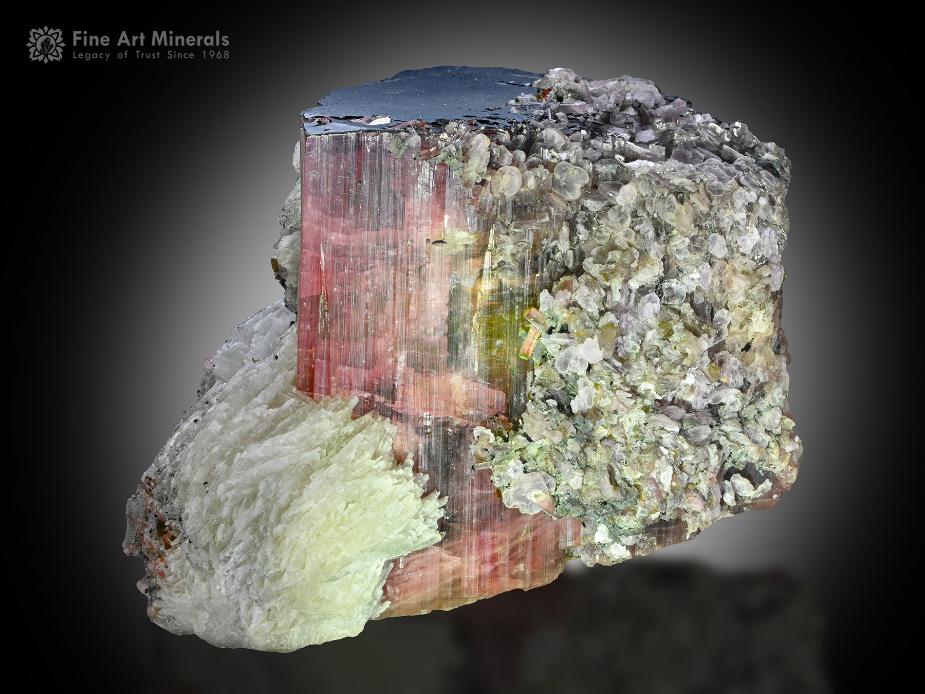 Tourmaline with Cleavelandite