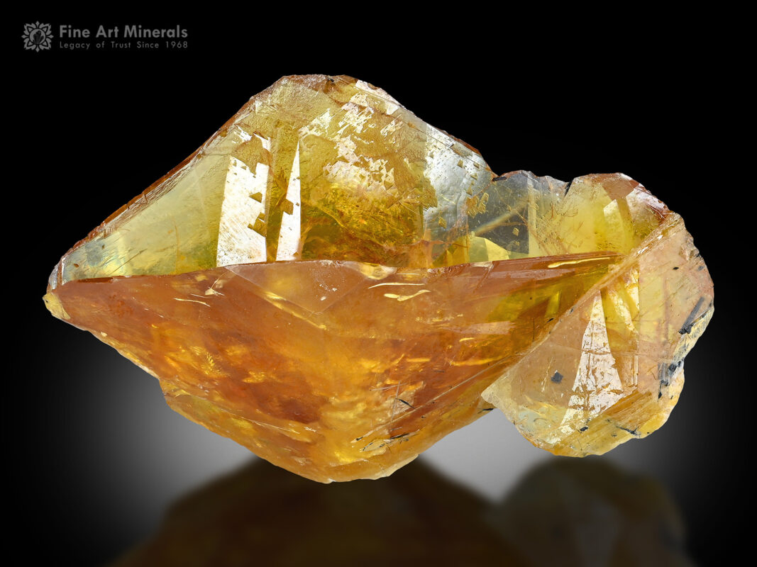 Twin Honey Titanite from Pakistan