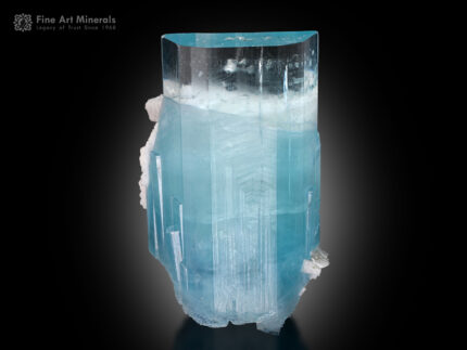 Aquamarine with Albite