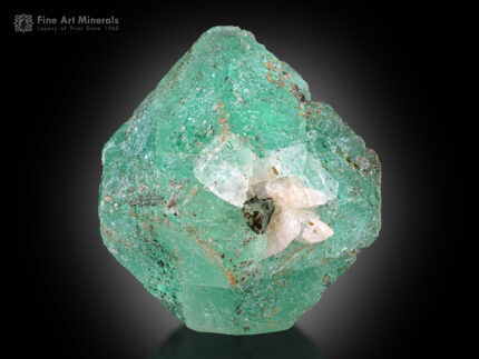 Fluorite with Calcite