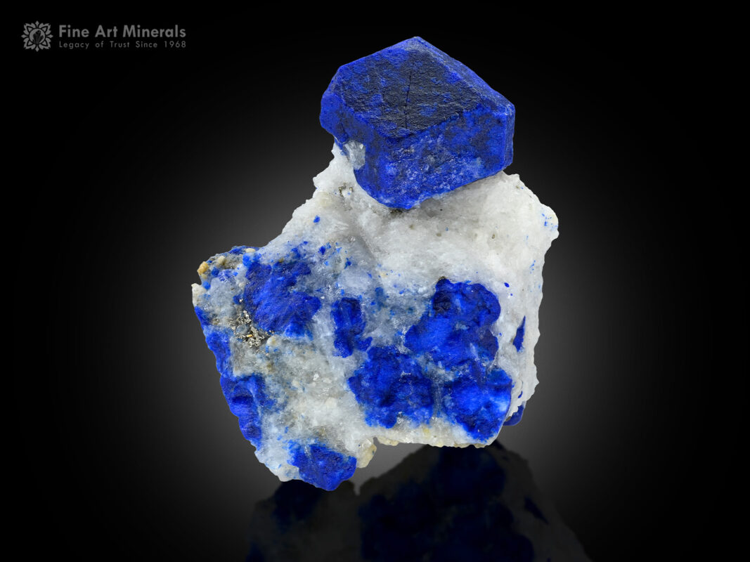 Lazurite on Matrix