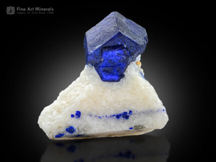 Lazurite with Pyrite on Matrix