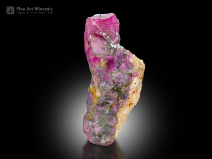 Ruby on Calcite from Pakistan