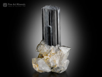 Schorl with Quartz and Garnet