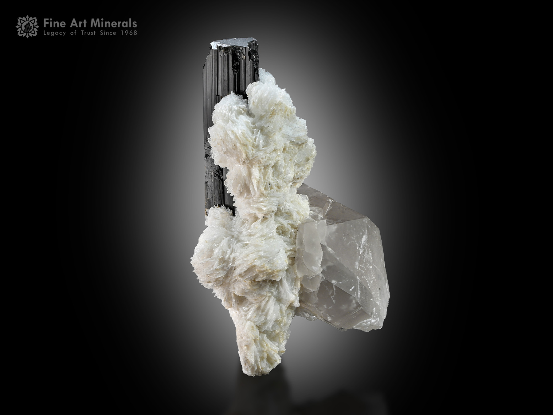 Schorl with Quartz from Pakistan