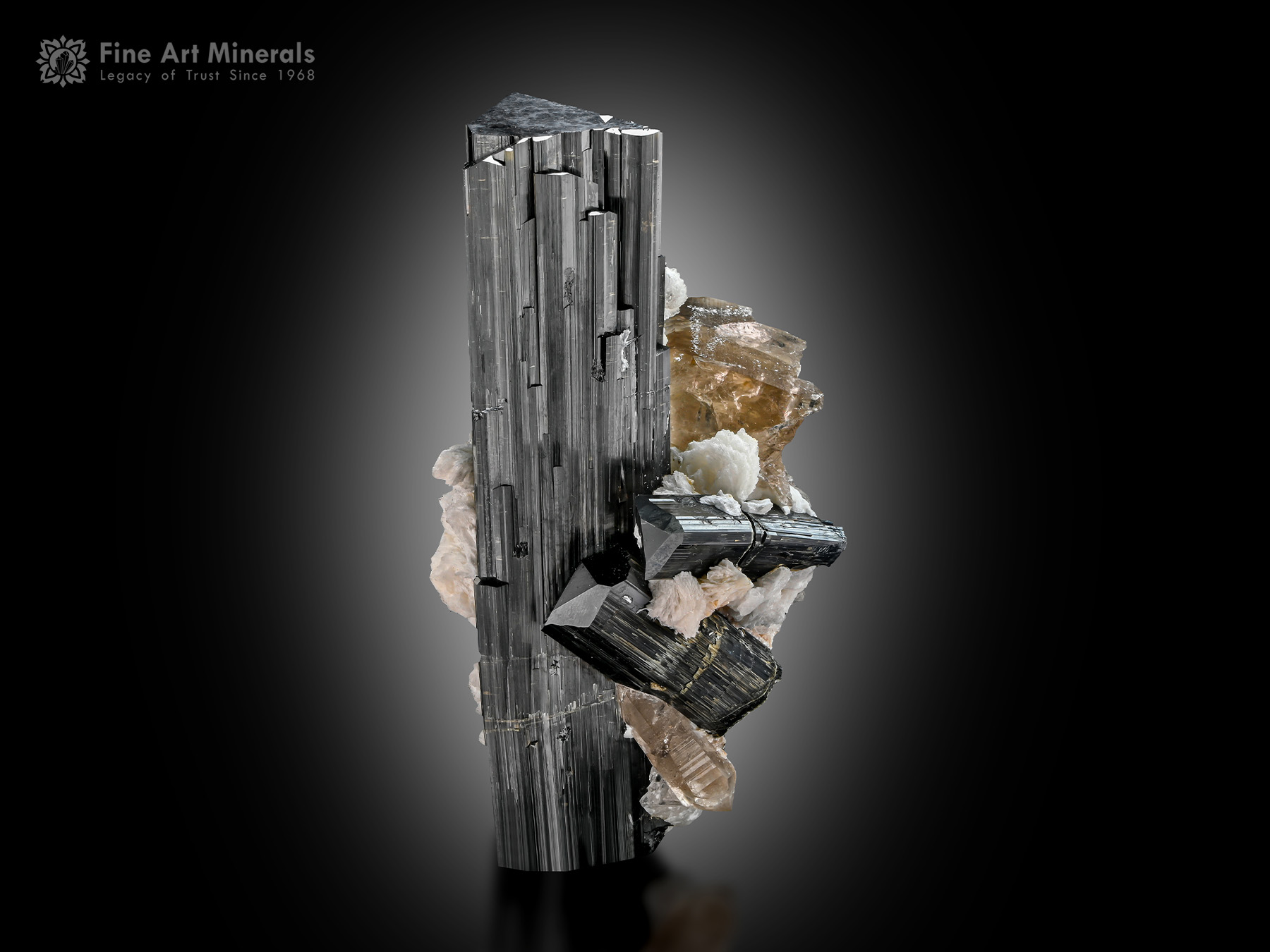 Schorl with Quartz from Pakistan