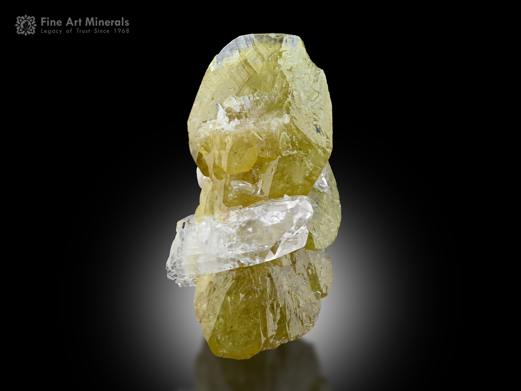 Titanite with Quartz