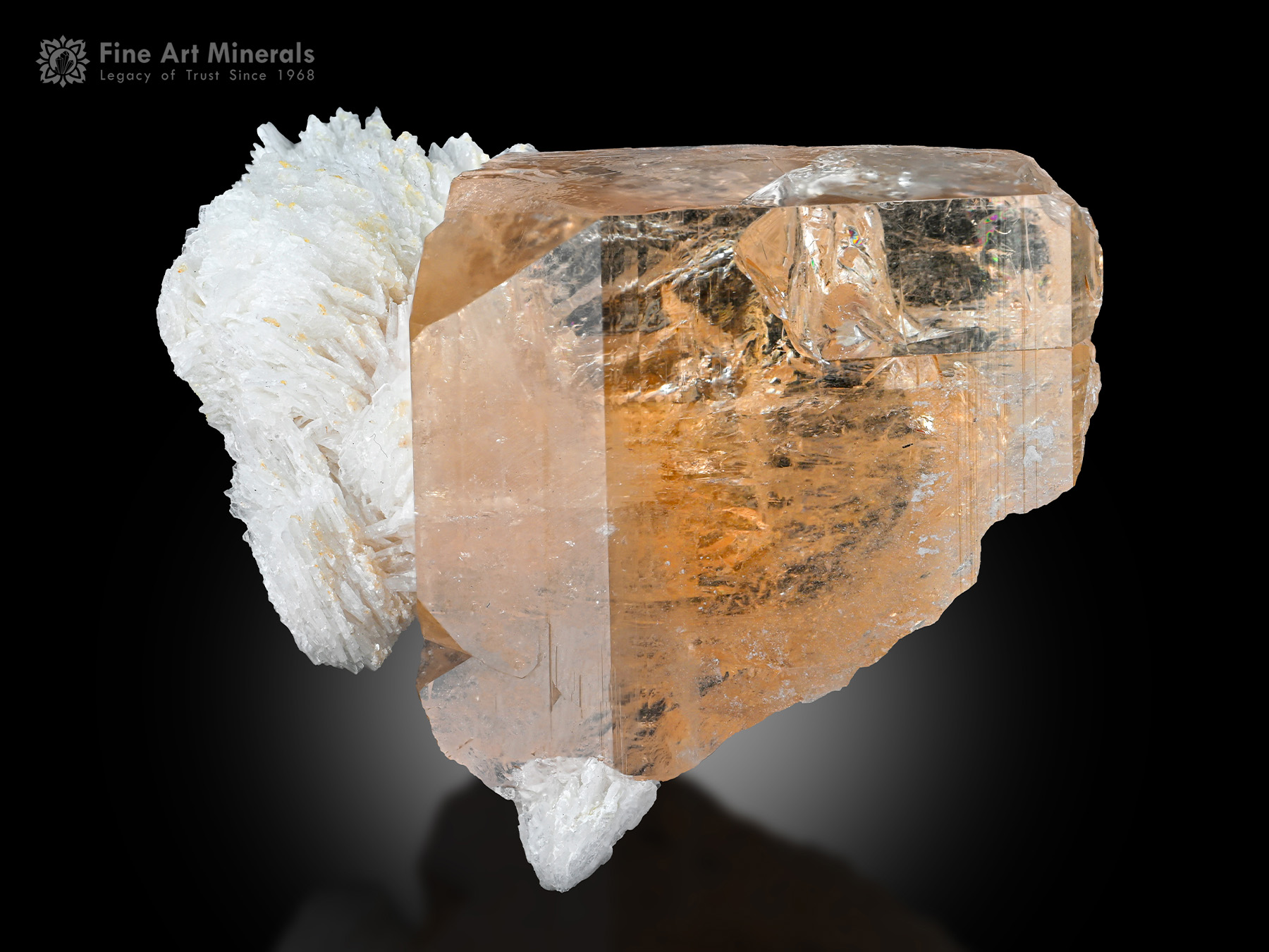 Topaz with Cleavelandite