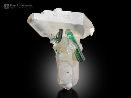 Tourmaline with Quartz